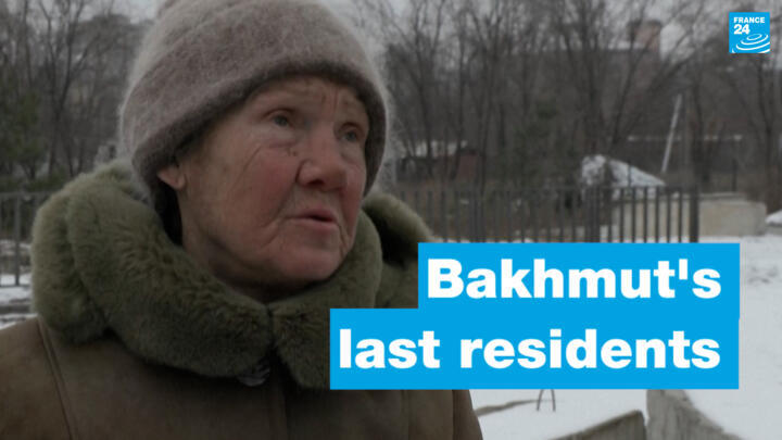 A day in Bakhmut as Ukrainian city's last residents face Russian advance (2023)
